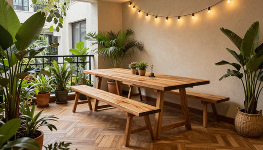 Luxury Balcony Design Inspiration for Long Narrow Floor Plans | Cosavia