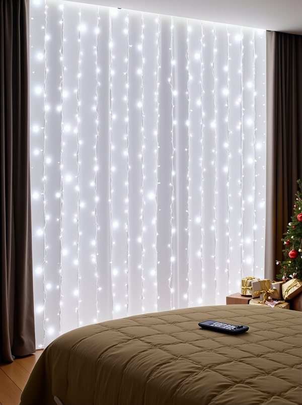 Christmas LED Curtain Fairy Lights 3 4 6 Meters
