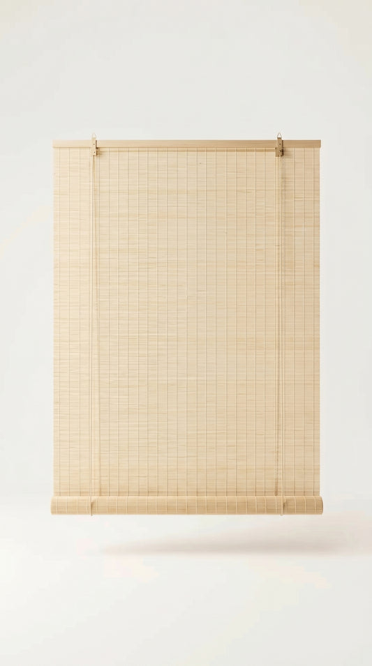 Natural Bamboo Blind — Soft Light & Privacy For Windows and Balconies