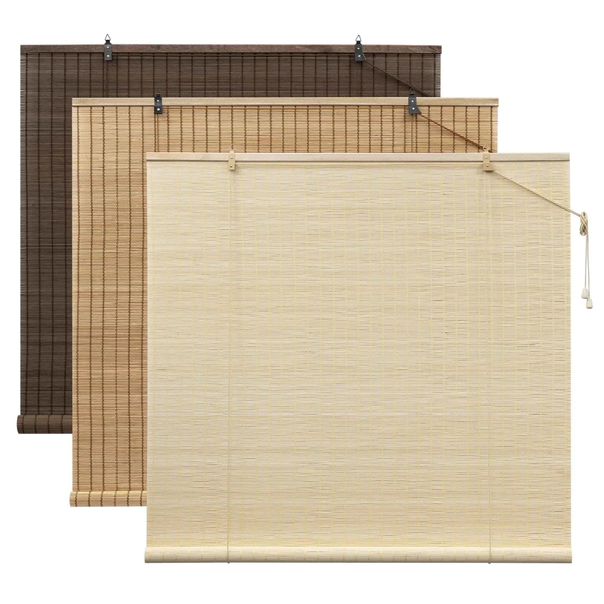 Natural Bamboo Privacy Blinds Decor for Windows & Balconies - Cosavia