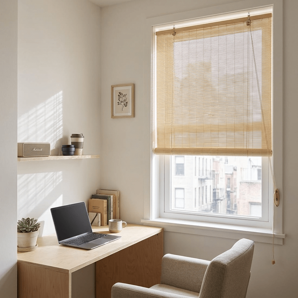 Natural Bamboo Privacy Blinds Decor for Windows & Balconies - Cosavia