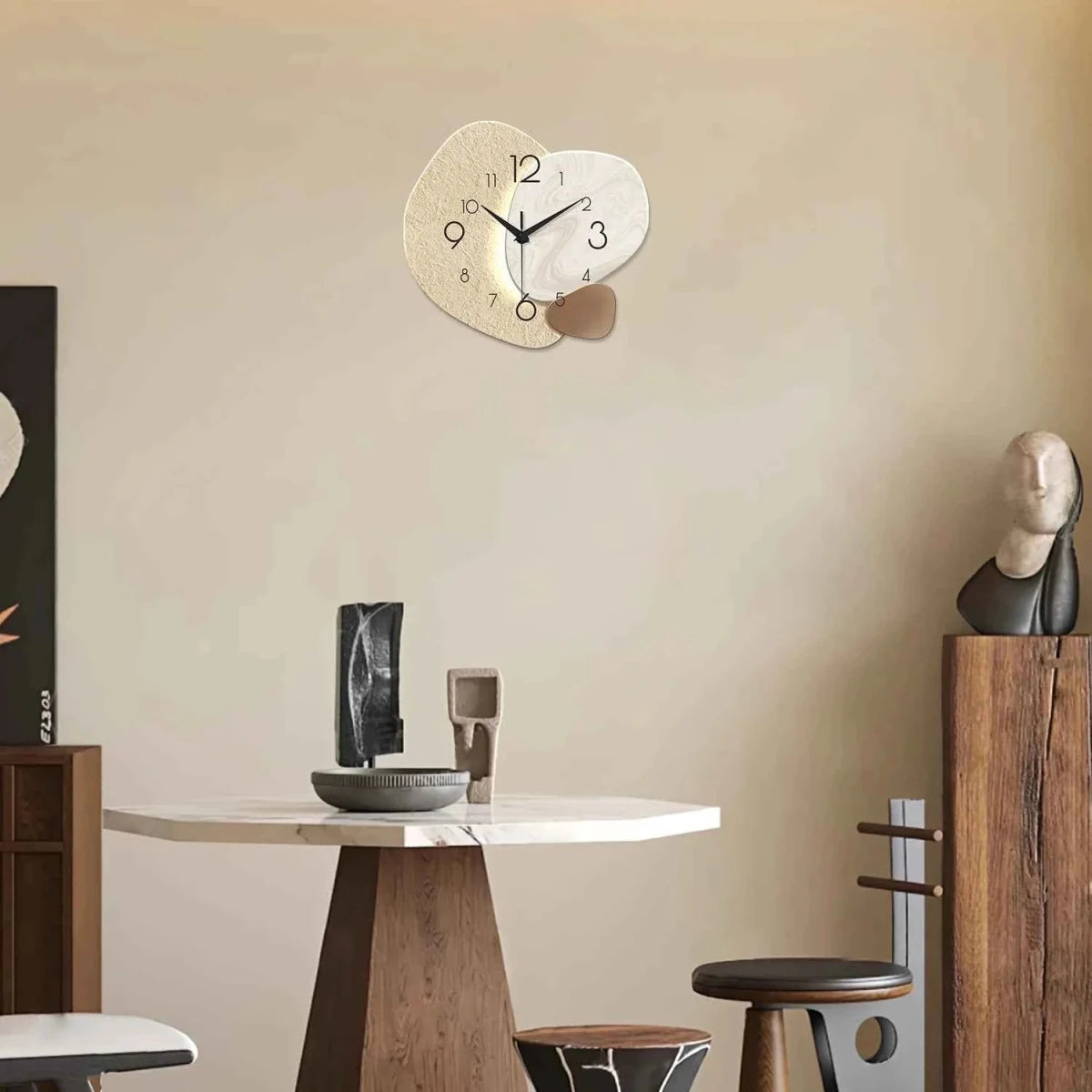 Silent Modern Wall Clock | Minimal Wall Decor - Cosavia