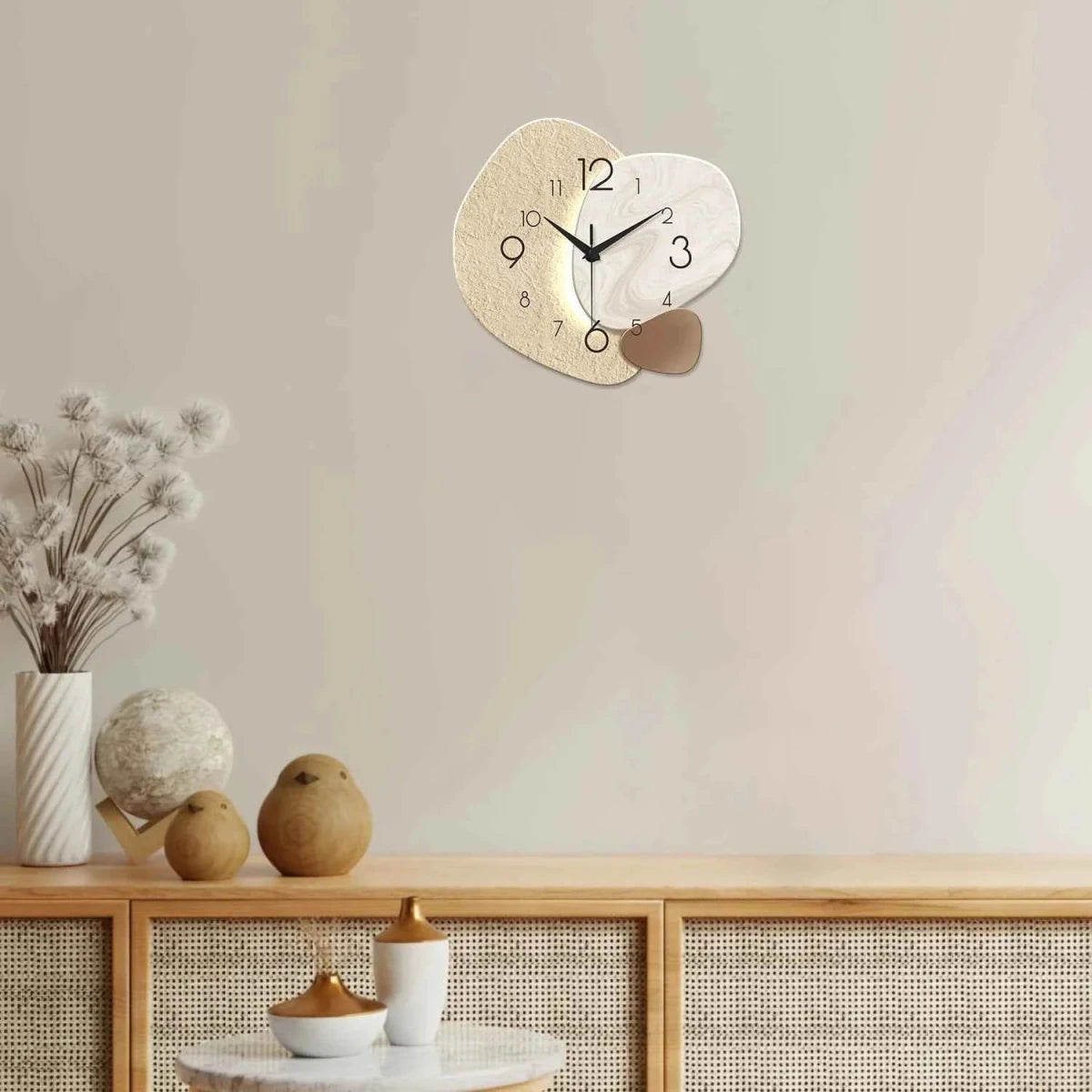 Silent Modern Wall Clock | Minimal Wall Decor - Cosavia