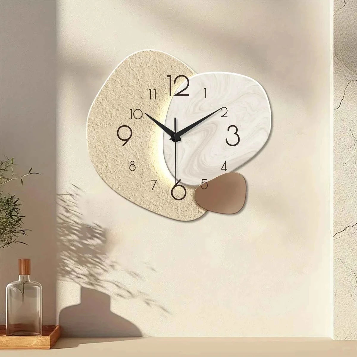 Silent Modern Wall Clock | Minimal Wall Decor - Cosavia