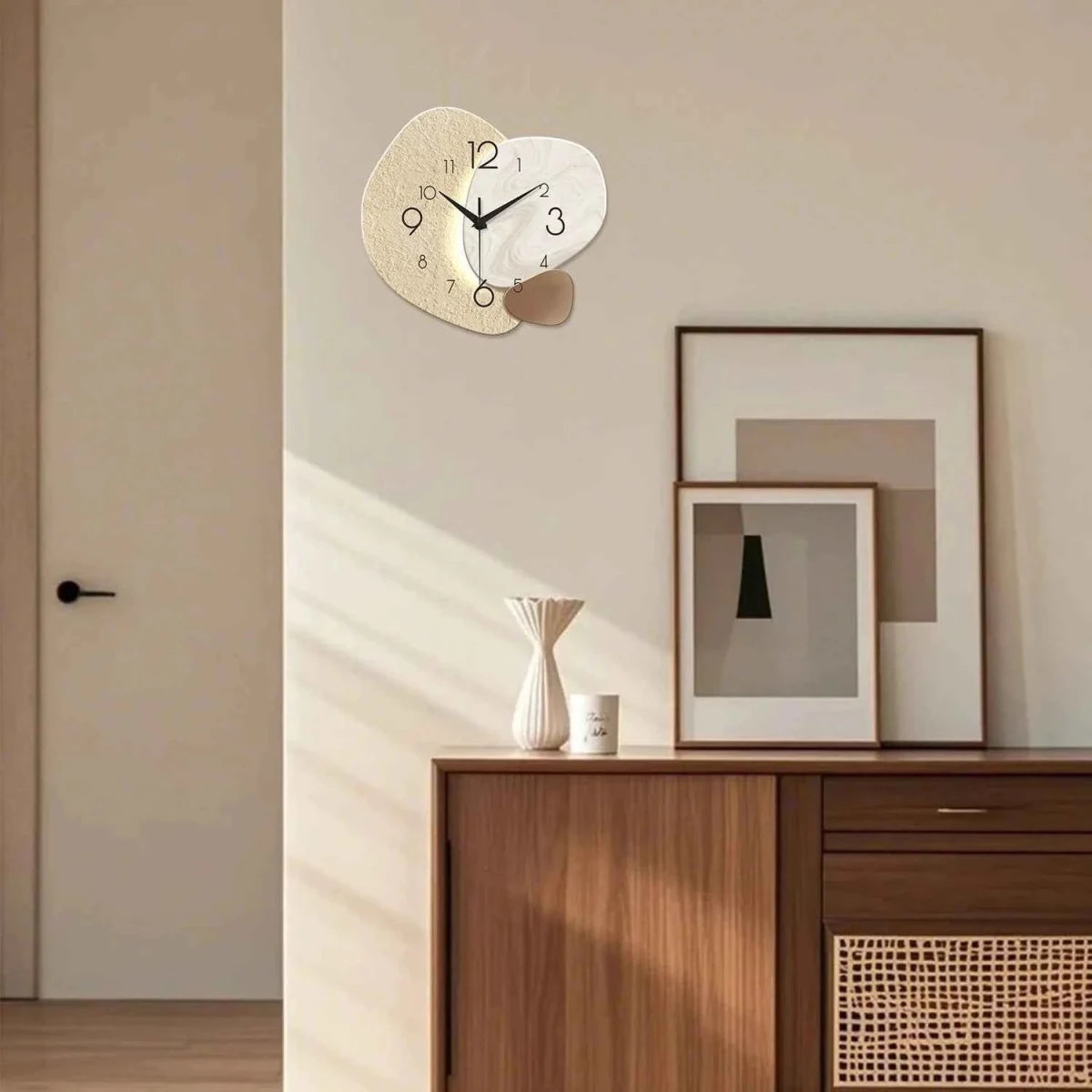 Silent Modern Wall Clock | Minimal Wall Decor - Cosavia